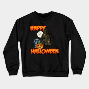 Halloween Costumes, Horror, Ghost, Skeleton Crewneck Sweatshirt